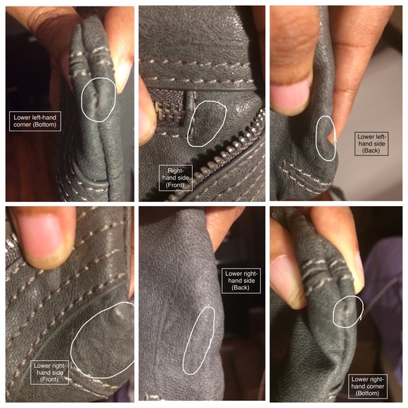 Charcoal gray Nine West mini cross-body purse - Picture 6 of 6